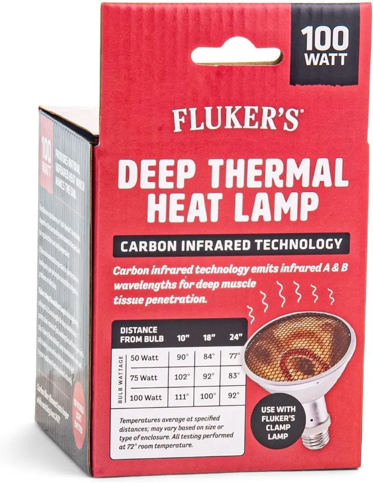 Flukers Deep Thermal Heat Lamp for Reptiles Photo 5