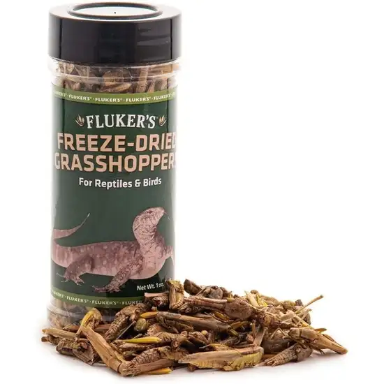 Flukers Freeze-Dried Grasshoppers Photo 1
