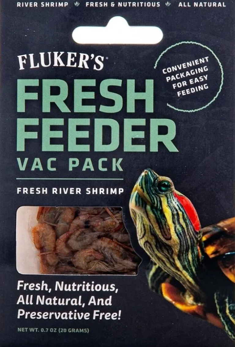 Flukers Fresh Feeder Vac Pack Aquatic Shrimp for Reptiles Photo 1