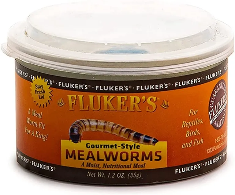 Flukers Gourmet Style Canned Mealworms Photo 2