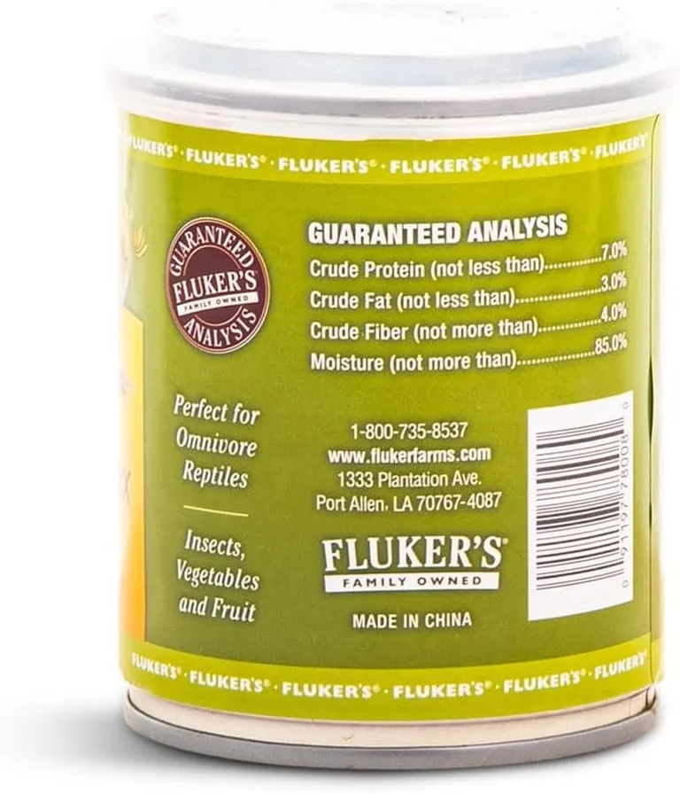 Flukers Gourmet Style Canned Omnivore Mix for Reptiles Photo 3