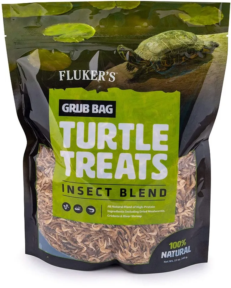 Flukers Grub Bag Turtle Treat - Insect Blend Photo 1