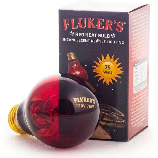 Flukers Red Heat Incandescent Bulb Photo 1