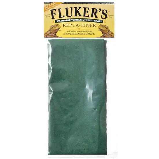 Flukers Repta-Liner Washable Terrarium Substrate - Green Photo 1