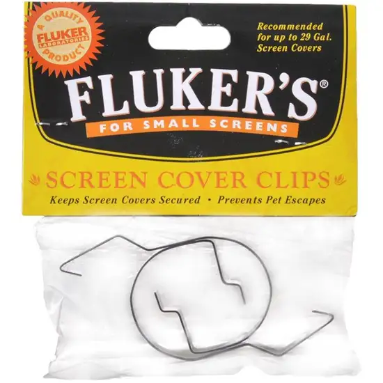 Flukers Screen Cover Clips Photo 1