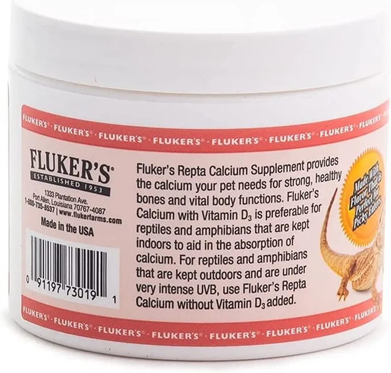 Flukers Strawberry Banana Flavored Repta Calcium Photo 3