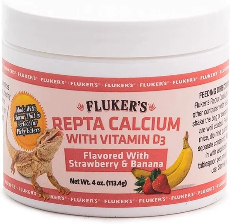 Flukers Strawberry Banana Flavored Repta Calcium Photo 1