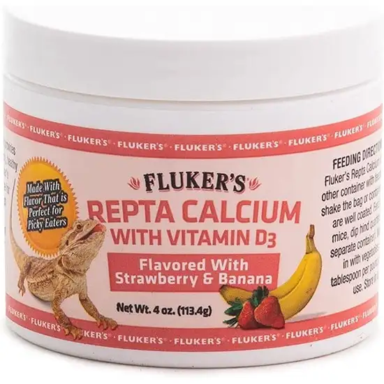 Flukers Strawberry Banana Flavored Repta Calcium Photo 1