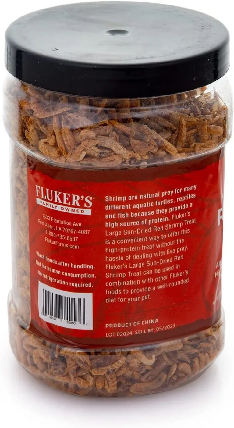 Flukers Sun-Dried Large Red Shrimp Treat Photo 4