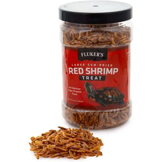 Flukers Sun-Dried Large Red Shrimp Treat Photo 1