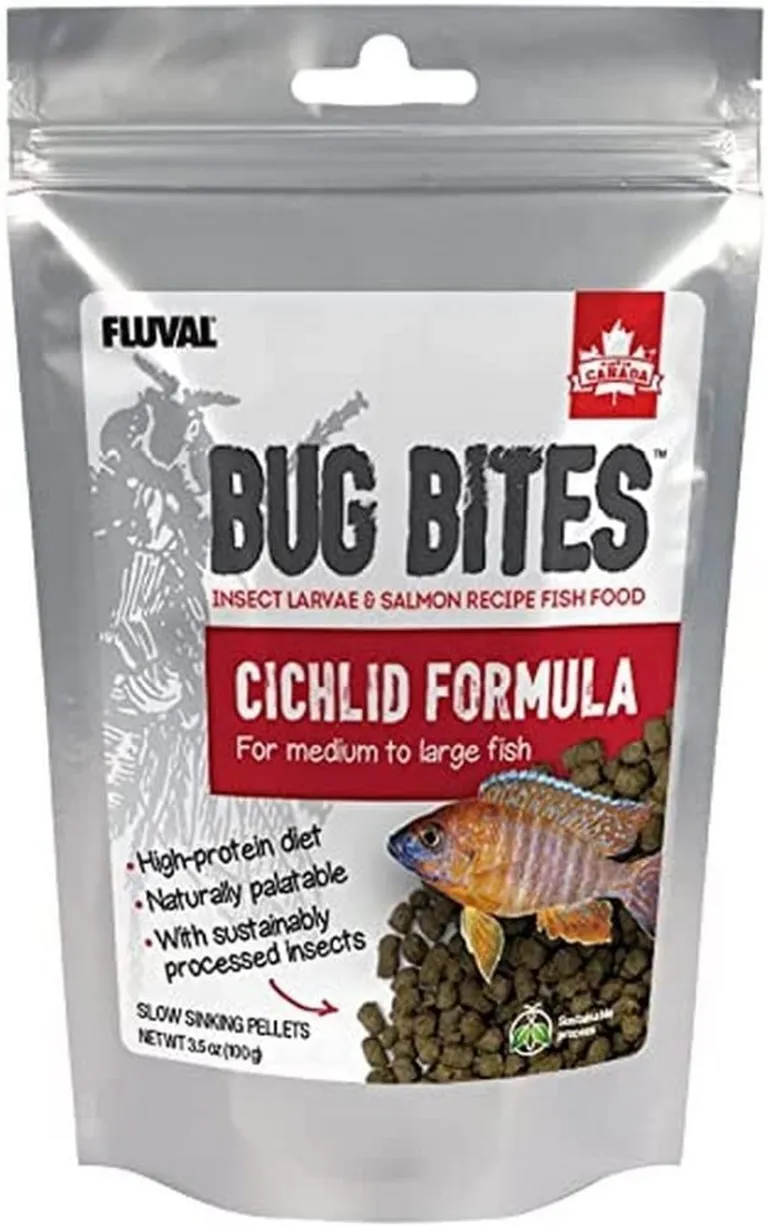 Fluval Bug Bites Cichlid Formula for Medium-Large Fish Photo 2