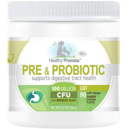 Four Paws Healthy Promise Pre and Probiotic Supplement for Cats Photo 1