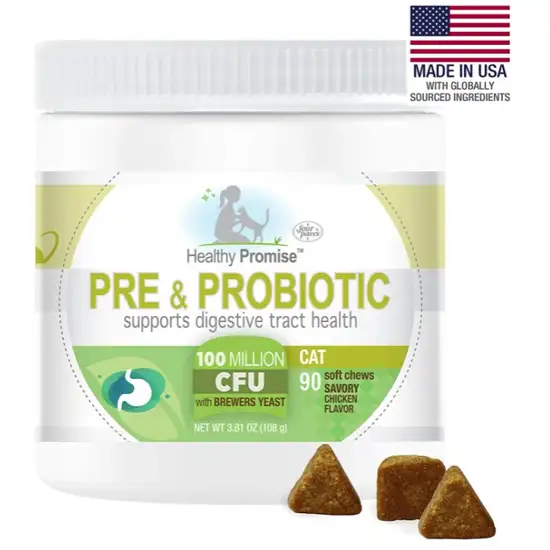 Four Paws Healthy Promise Pre and Probiotic Supplement for Cats Photo 2