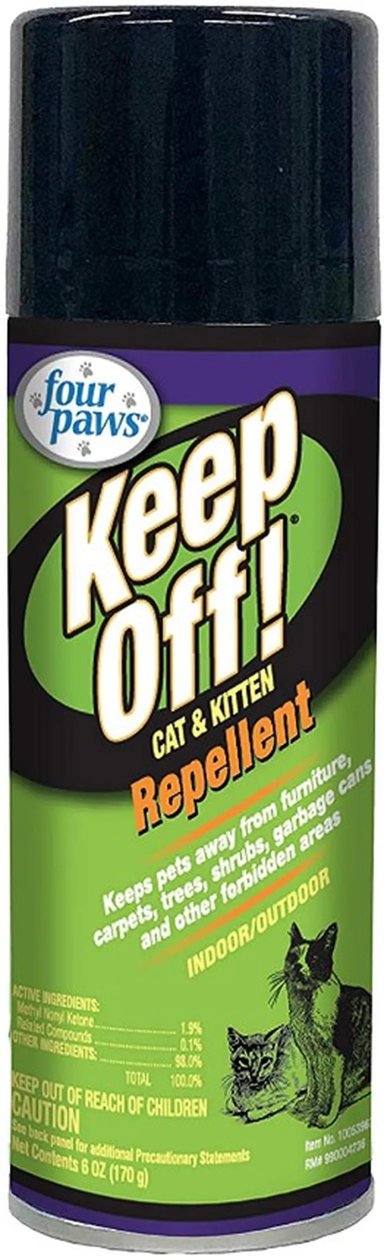 Four Paws Keep Off Indoor & Outdoor Cat & Kitten Repellent Photo 1