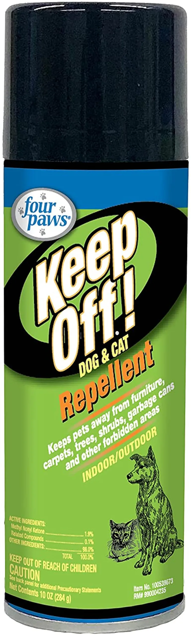 Four Paws Keep Off Indor & Outdoor Repellant for Dogs & Cats Photo 1