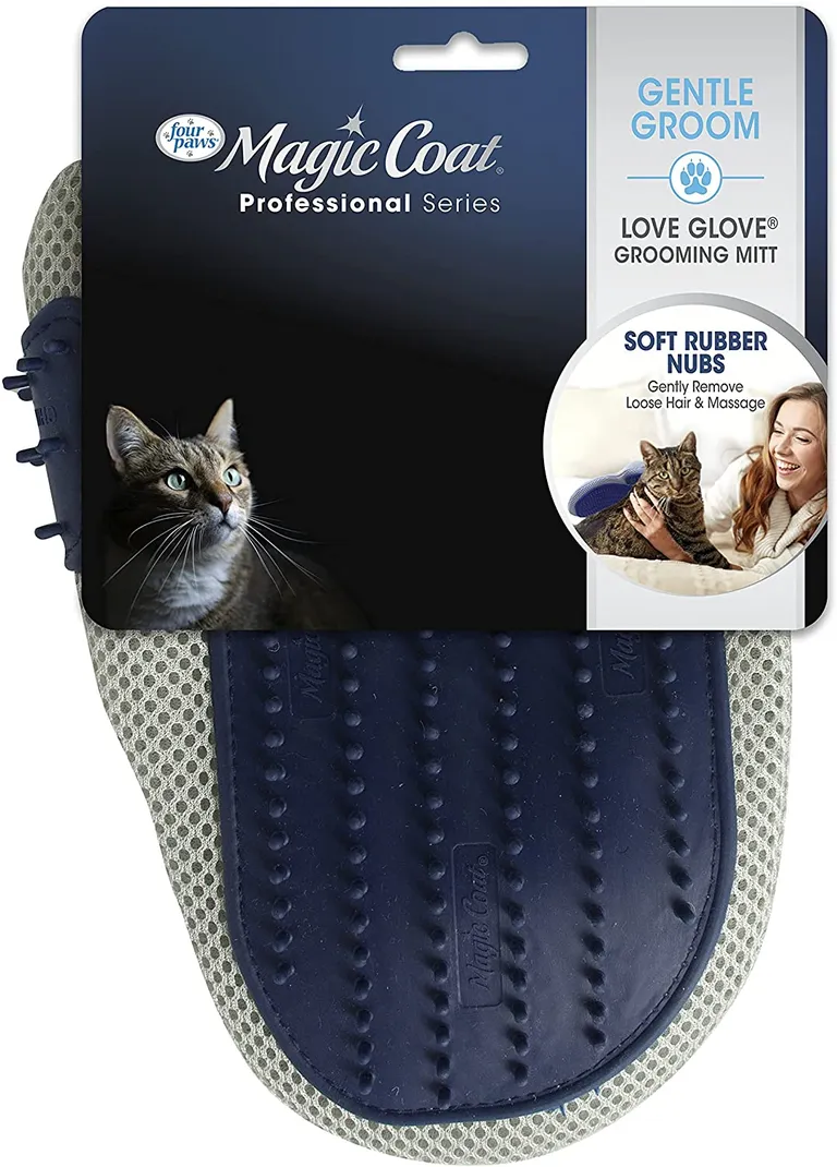 Four Paws Love Glove Grooming Mitt for Cats Photo 1