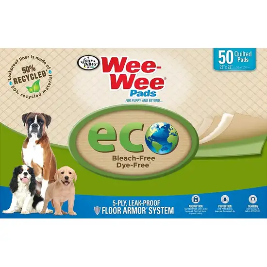 Four Paws Wee-Wee Pads - Eco Photo 2