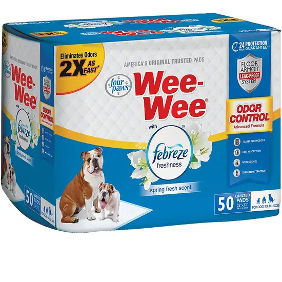 Four Paws Wee-Wee Pads - Febreze Freshness Photo 3