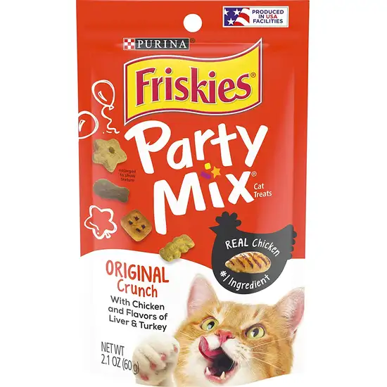 Friskies Party Mix Original Crunchy Cat Treats Photo 1