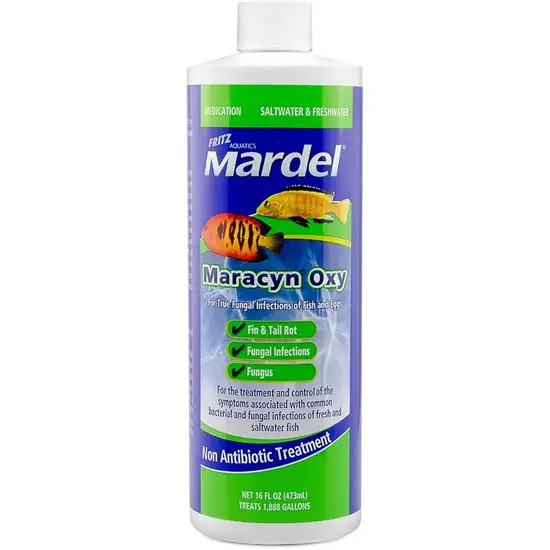 Fritz Aquatics Maracyn Oxy Fungal Treatment for Freshwater and Saltwater Aquariums Photo 1