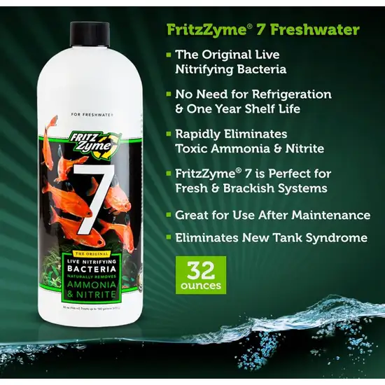 Fritz Aquatics Zyme 7 Live Nitrifying Bacteria Photo 2