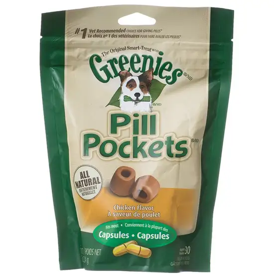 Greenies Pill Pocket Chicken Flavor Dog Treats Photo 1