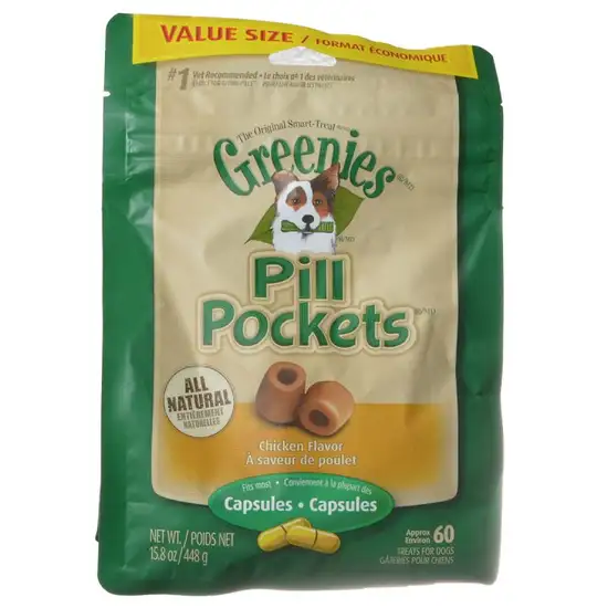 Greenies Pill Pocket Chicken Flavor Dog Treats Photo 1