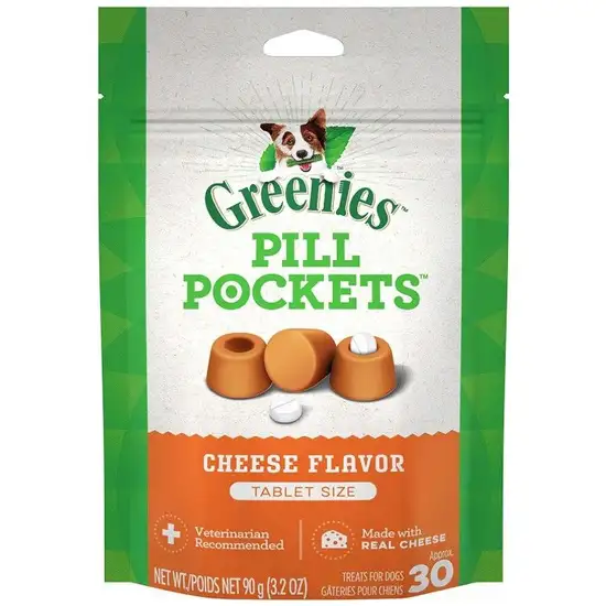 Greenies Pill Pockets Cheese Flavor Tablets Photo 1