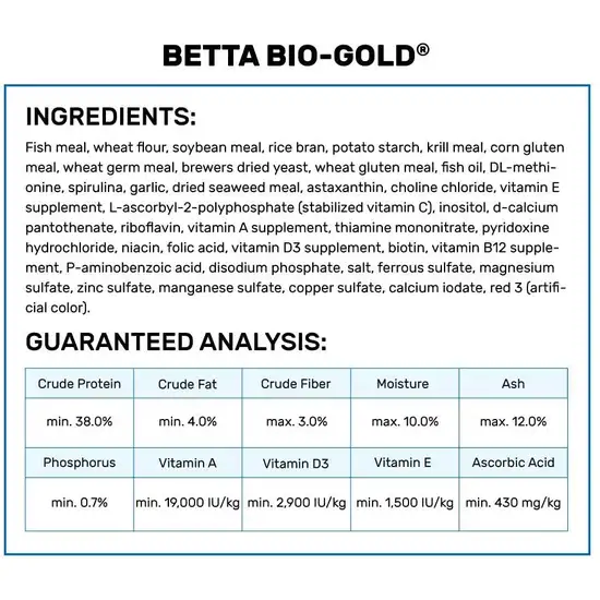 Hikari Bio-Gold Betta Food Photo 2