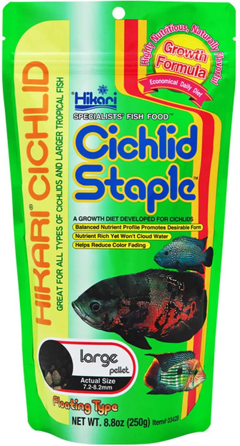Hikari Cichlid Staple Food - Large Pellet Photo 1