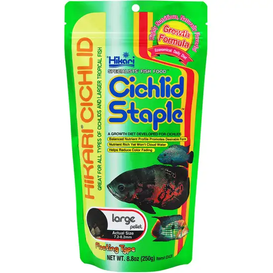 Hikari Cichlid Staple Food - Large Pellet Photo 1