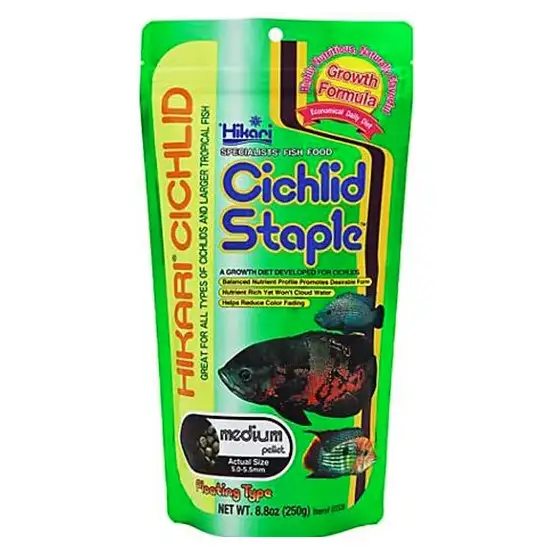 Hikari Cichlid Staple Food - Medium Pellet Photo 1