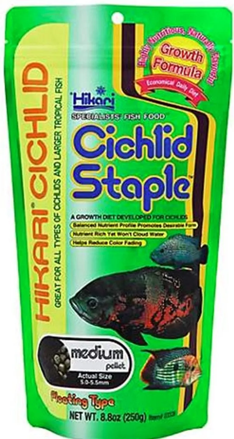 Hikari Cichlid Staple Food - Medium Pellet Photo 1