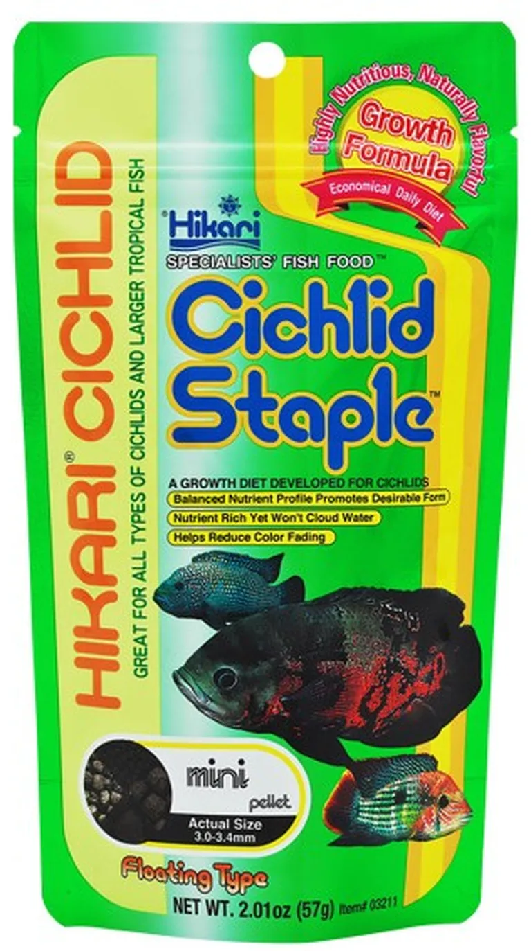 Hikari Cichlid Staple Food - Mini Pellet Photo 1