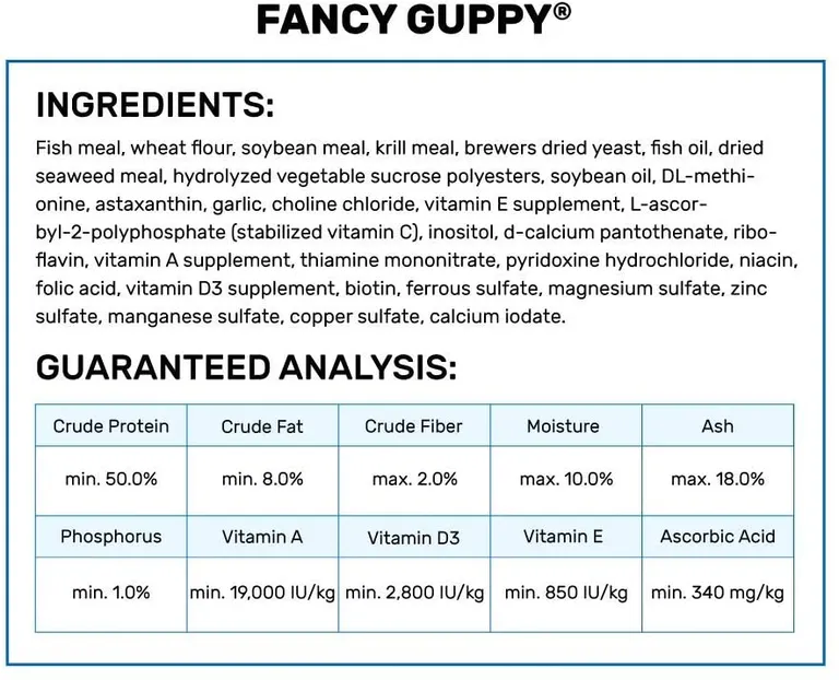 Hikari Fancy Guppy Fish Food Photo 2