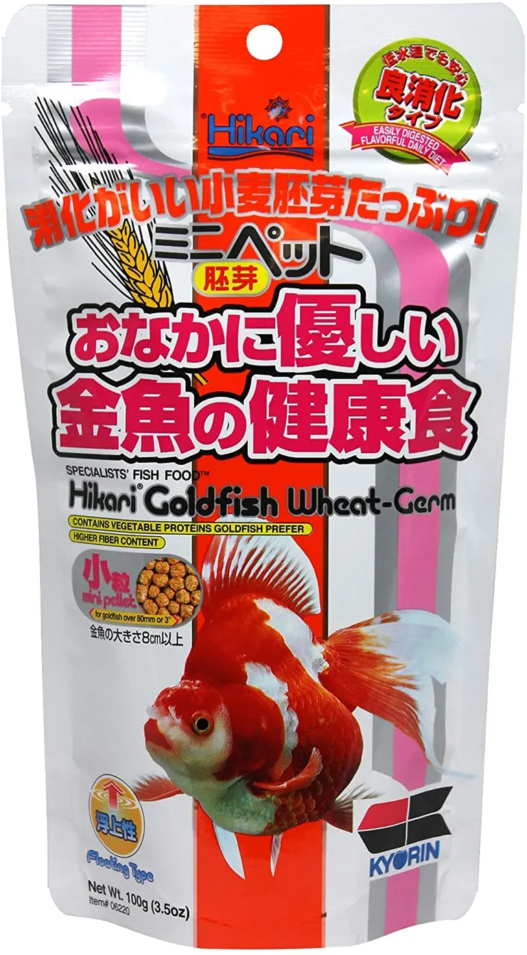 Hikari Goldfish Wheat Germ Mini Pellet Photo 1