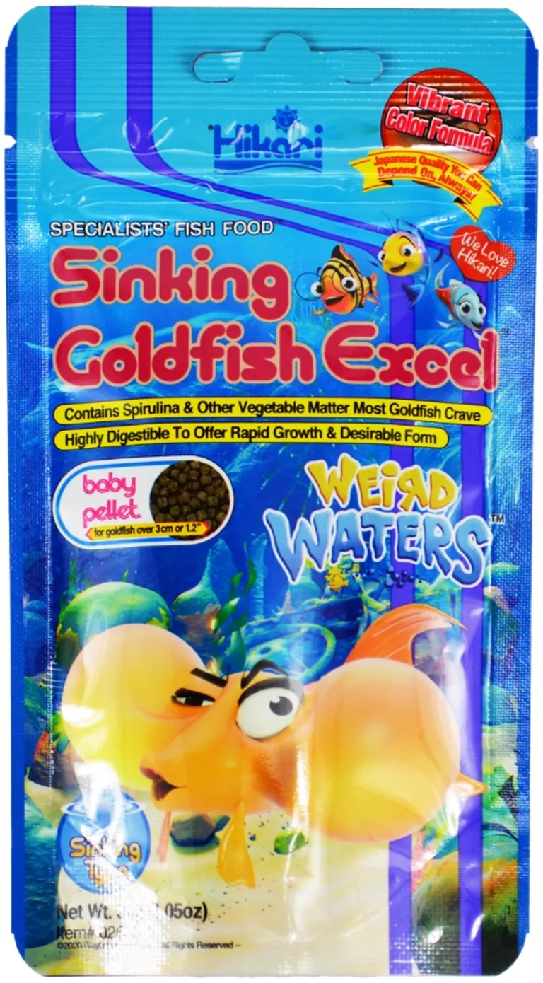 Hikari Sinking Goldfish Excel Baby Pellets Photo 1