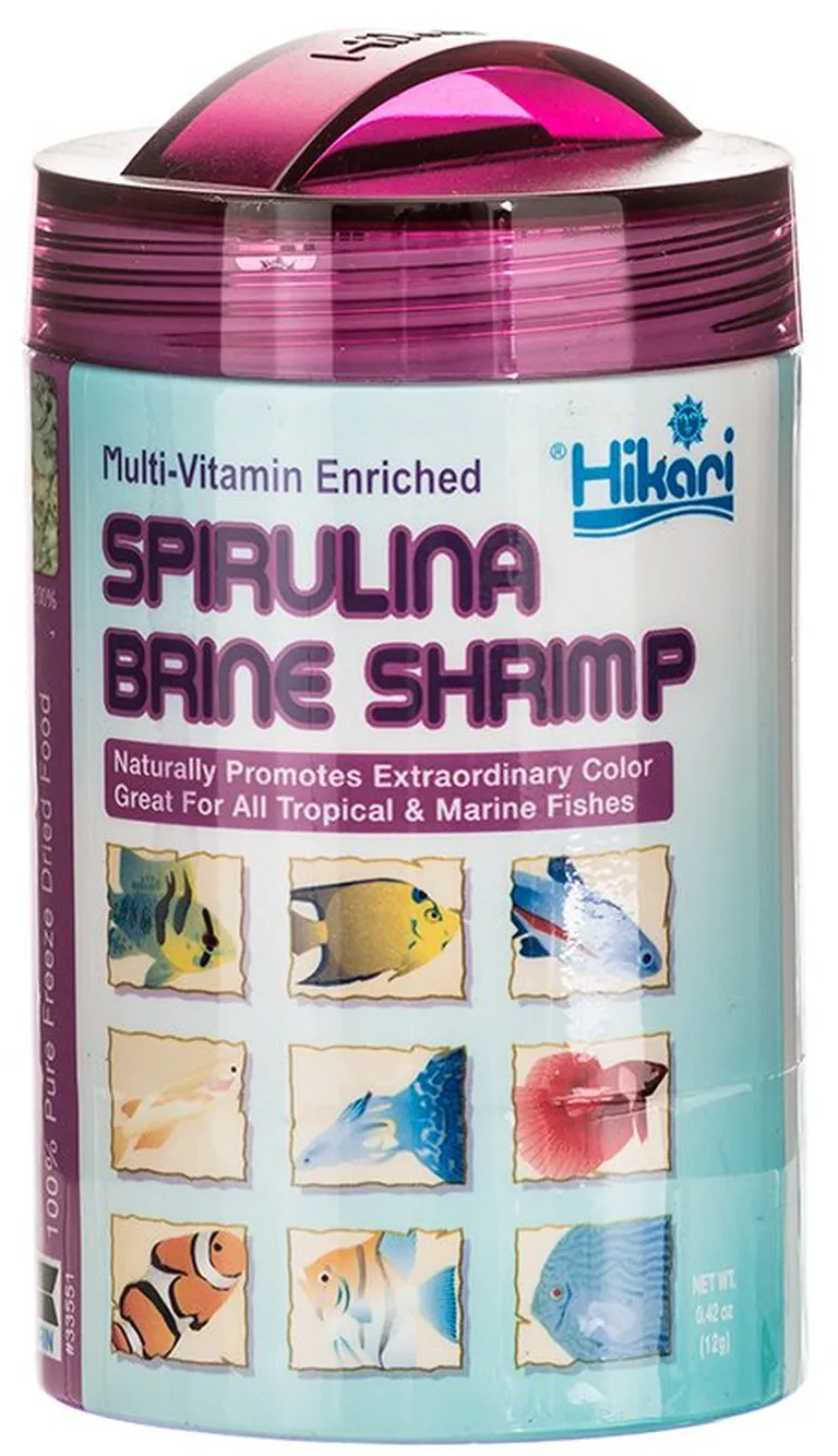 Hikari Spirulina Brine Shrimp - Freeze Dried Photo 1