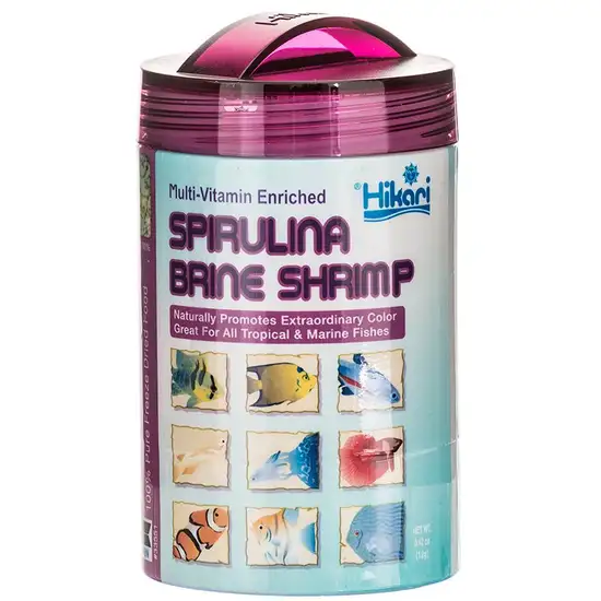 Hikari Spirulina Brine Shrimp - Freeze Dried Photo 1
