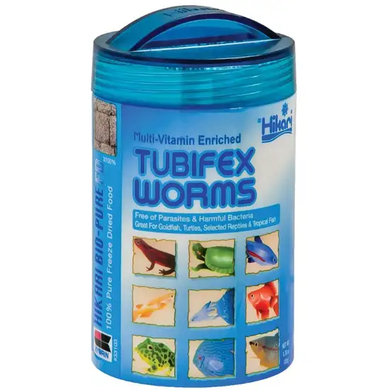 Hikari Tubifex Worms - Freeze Dried Photo 1