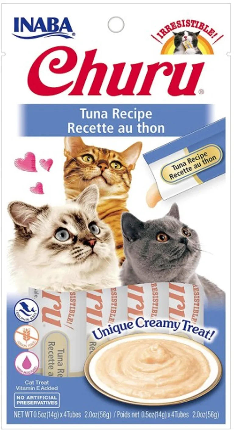 Inaba Churu Tuna Recipe Creamy Cat Treat Photo 1