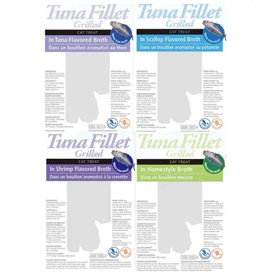Inaba Tuna Fillet Cat Treat Whole Tuna Fillet Variety Pack Photo 2