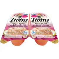 Photo of Inaba Twins Tuna and Chicken with Salmon Recipe Side Dish for Cats