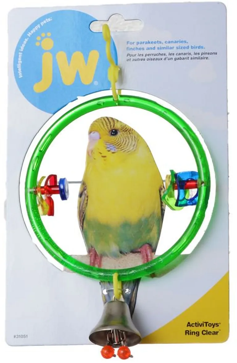 JW Insight Clear Ring Bird Perch Photo 1