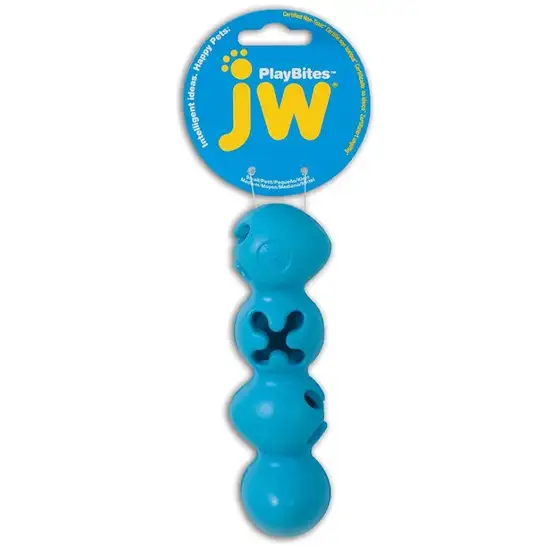 JW Pet PlayBites Caterpillar Dog Treat Toy Photo 3