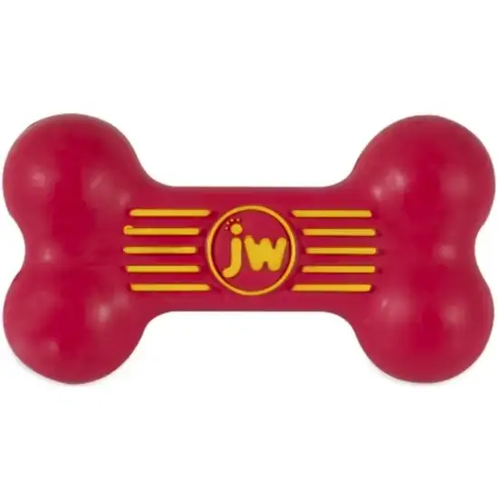 JW Pet Squeak-ee Bone Puppy Toy Photo 3