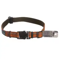 Photo of K9 Explorer Reflective Adjustable Dog Collar - Campfire Orange