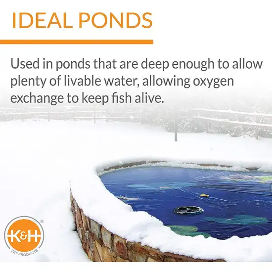 K&H Pet Products Thermo-Pond Perfect Climate Deluxe Pond De-Icer Photo 8