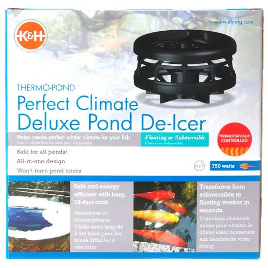 K&H Pet Products Thermo-Pond Perfect Climate Deluxe Pond De-Icer Photo 1