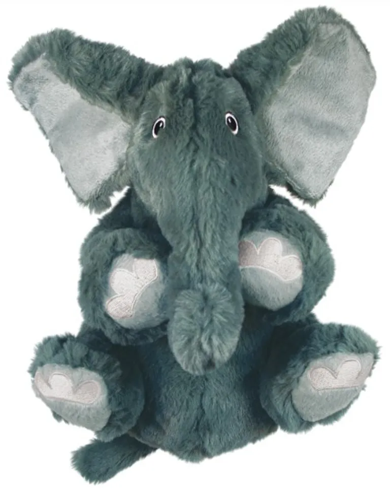 KONG Comfort Kiddos Jumbo Elephant Squeak Dog Toy X-Large Photo 1